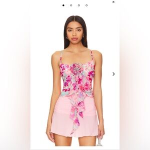 NWT Lovers + Friends Flora Top Size Medium